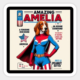 Amazing Amelia: Cover #1 Sticker